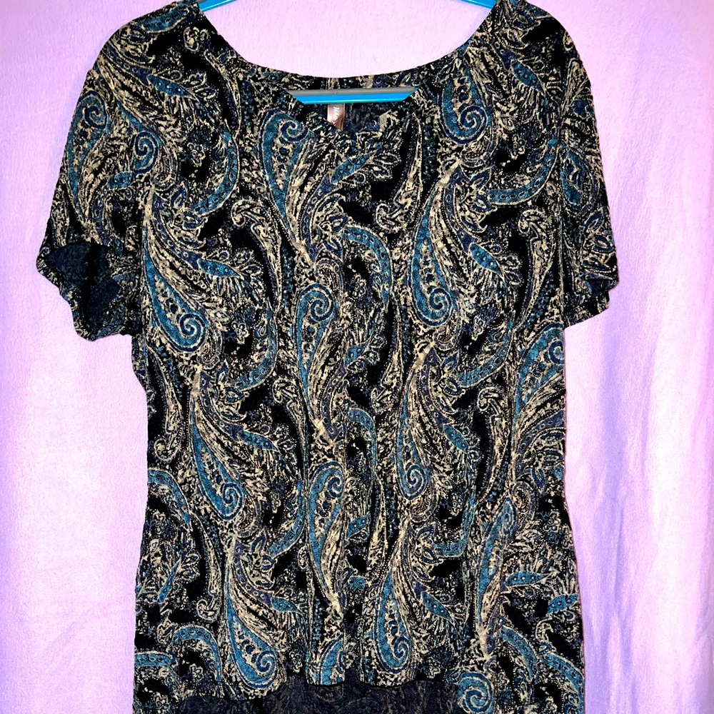 Gold Accent Blouse